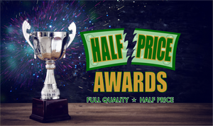 Awards for any purpose or occasion.  Most are half price of MSRP.