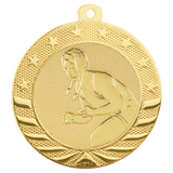 Gold Starbrite Medal for Girls Wrestling