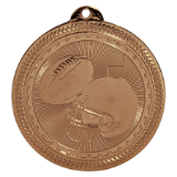 bronze football medal in the BriteLazer style