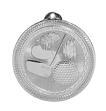 silver golf medal in the BriteLazer style