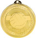gold volleyball medal in the BriteLazer style