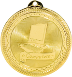 gold Computers medal in the BriteLazer style