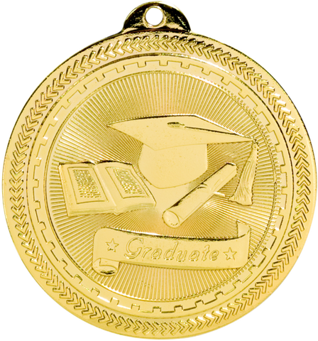gold Graduate medal in the BriteLazer style