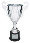 Classic Cup Trophy, Medium Silver
