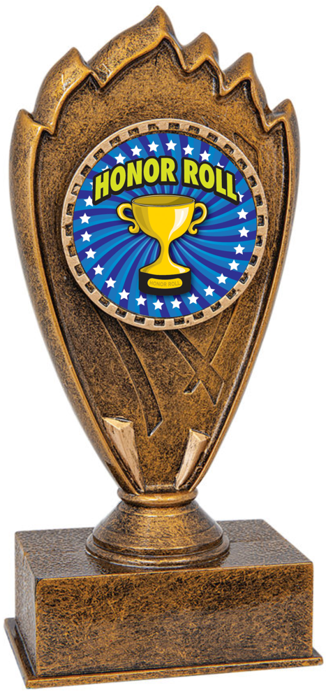 Honor Roll Medals Award Trophy Team Sports W/Free Lanyard