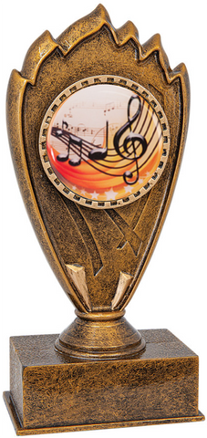music trophy in the blaze style