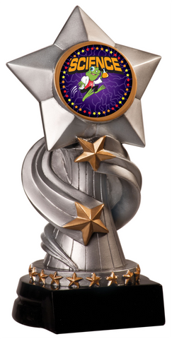 science trophy in the encore style