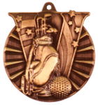bronze golf medal in the V-Series style