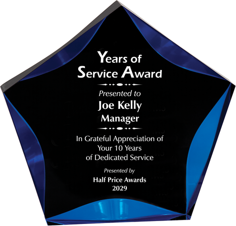 Outstanding Service Award Template
