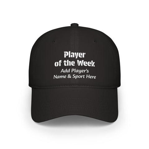 Player of the Week Cap Personalized