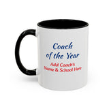 Coach of the Year Coffee Mug Personalized