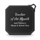 Teacher of the Month Award Bluetooth Speaker Personalized