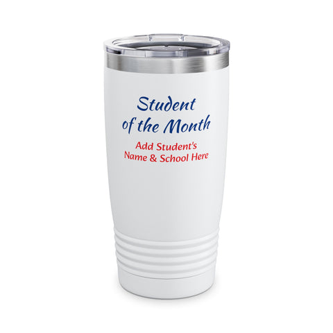 Student of the Month Tumbler Personalized