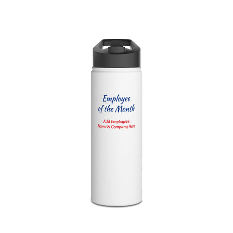 Water Bottle - Employee of the Month Personalized