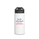 Water Bottle - Teacher of the Month Personalized