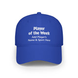 Player of the Week Cap Personalized