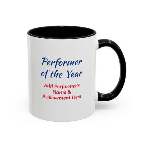 Performer of the Year Coffee Mug Personalized