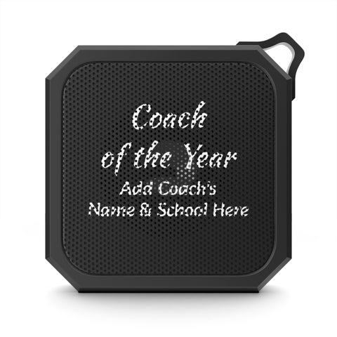 Coach of the Year Award Bluetooth Speaker Personalized