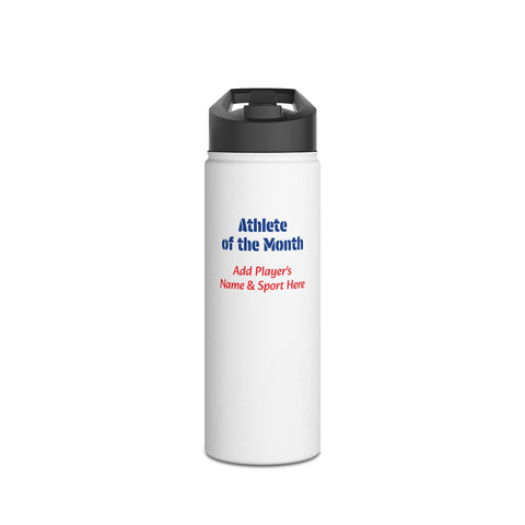 Water Bottle - Athlete of the Month Personalized