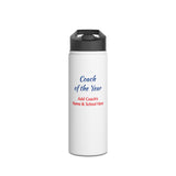 Water Bottle - Coach of the Year Personalized
