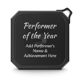 Performer of the Year Award Bluetooth Speaker Personalized