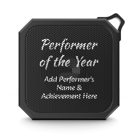 Performer of the Year Award Bluetooth Speaker Personalized