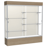 Reliant Series Display Case, 80x72x16 Lighted