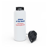 Water Bottle - Athlete of the Month Personalized