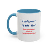 Performer of the Year Coffee Mug Personalized