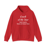 Coach of the Year Hoodie Personalized