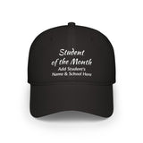 Student of the Month Cap Personalized