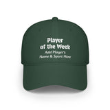 Player of the Week Cap Personalized