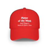 Player of the Week Cap Personalized