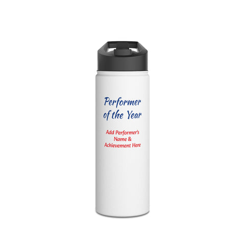 Water Bottle - Performer of the Year Personalized