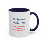 Performer of the Year Coffee Mug Personalized