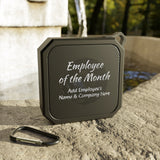 Employee of the Month Award Bluetooth Speaker Personalized