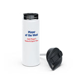Water Bottle - Player of the Week Personalized