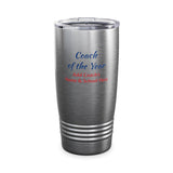 Coach of the Year Tumbler Personalized