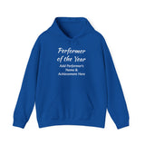 Performer of the Year Hoodie Personalized