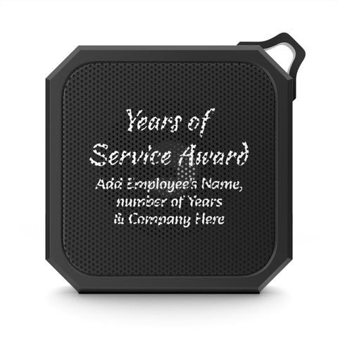 Years of Service Award Bluetooth Speaker Personalized