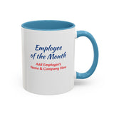Employee of the Month Coffee Mug Personalized