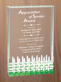 Mirage Acrylic - General Service Award