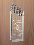 Riptide Acrylic - General Service Award