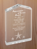Star Point Acrylic - General Service Award