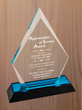Arrow Point Acrylic - General Service Award