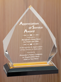 Diamond Acrylic - General Service Award