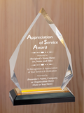 Diamond Acrylic - General Service Award