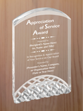 Horizon Acrylic - Board Member Service Award