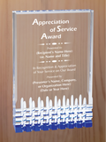 Mirage Acrylic - Board Member Service Award