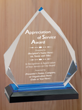 Diamond Acrylic - Board Member Service Award